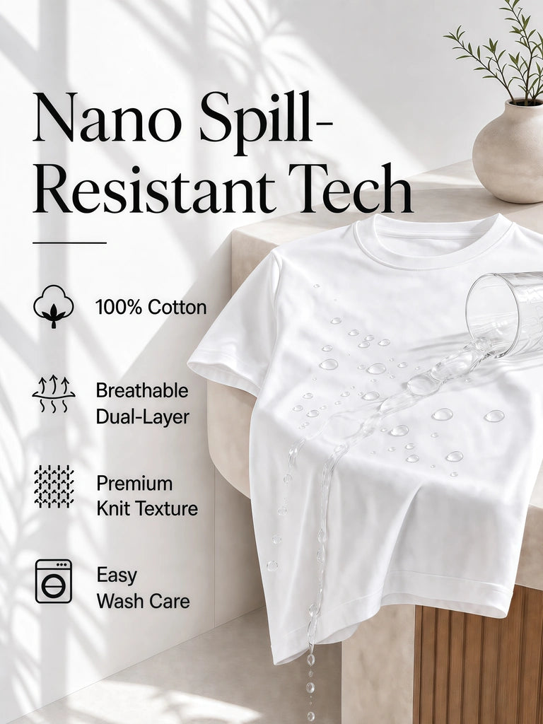 SPILL RESESTANT TEE
