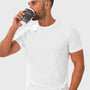 Spill Resistant Crew Neck